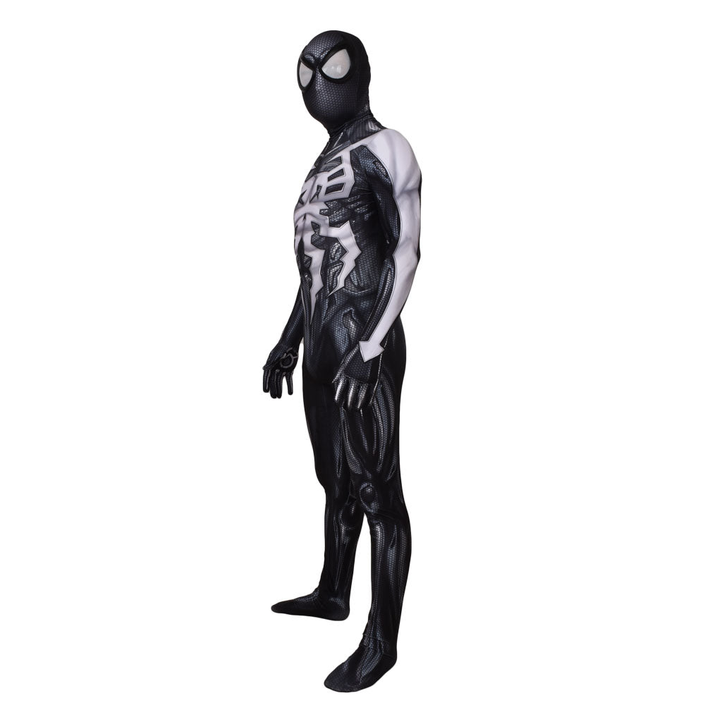 Black Spiderman 2099 PS4 Suit halloween costume Comic Cosplay for Adult