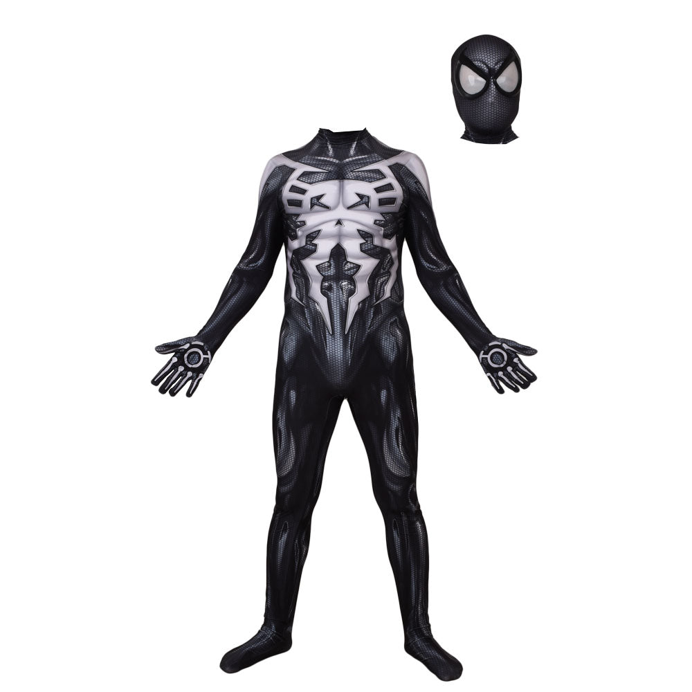 Black Spiderman 2099 PS4 Suit halloween costume Comic Cosplay for Adult