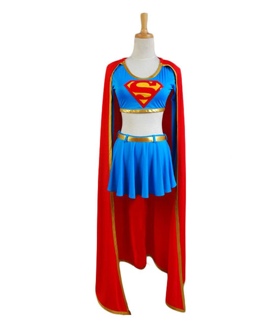 Dc Comics Kara Zor El Cosplay Costume Separated Version