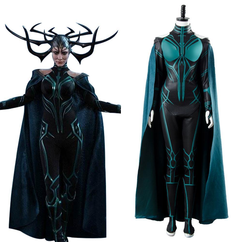 Thor 3 Ragnarok Goddess Of Death Hela Outfit Cosplay Costume