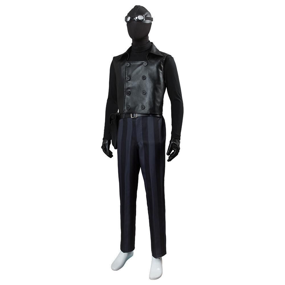 Spiderman Into The Spider Verse Spider Man Noir Cosplay Costume