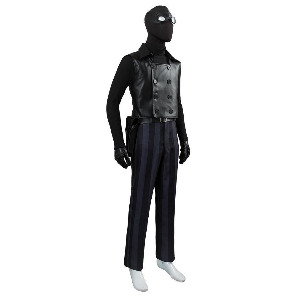 Spiderman Into The Spider Verse Spider Man Noir Cosplay Costume