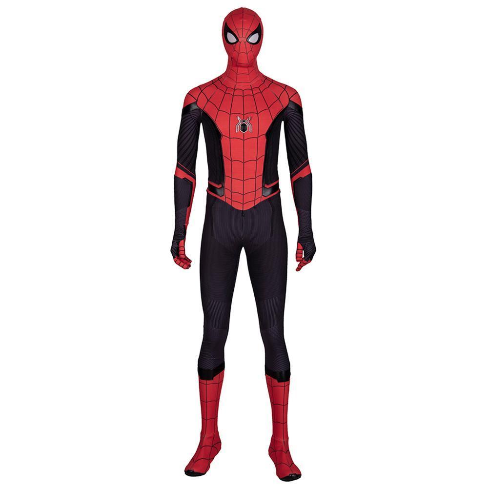 Spiderman Far From Home Peter Park Body Suit Outfit Cosplay Costume Adult