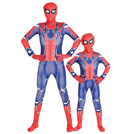 Avengers Spiderman Jumpsuits Costume Cosplay For Adult Halloween