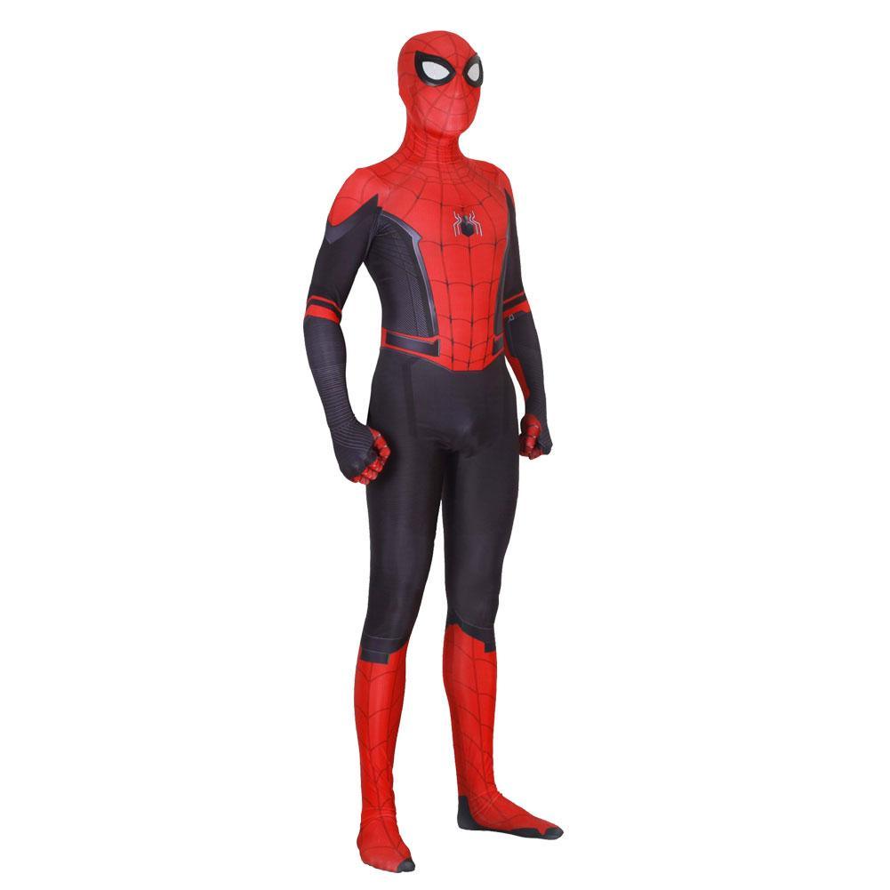 Adult Spiderman Far From Home Suit Tom Holland Cosplay Costume