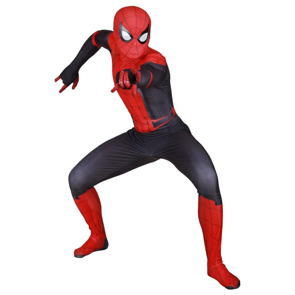 Adult Spiderman Far From Home Suit Tom Holland Cosplay Costume