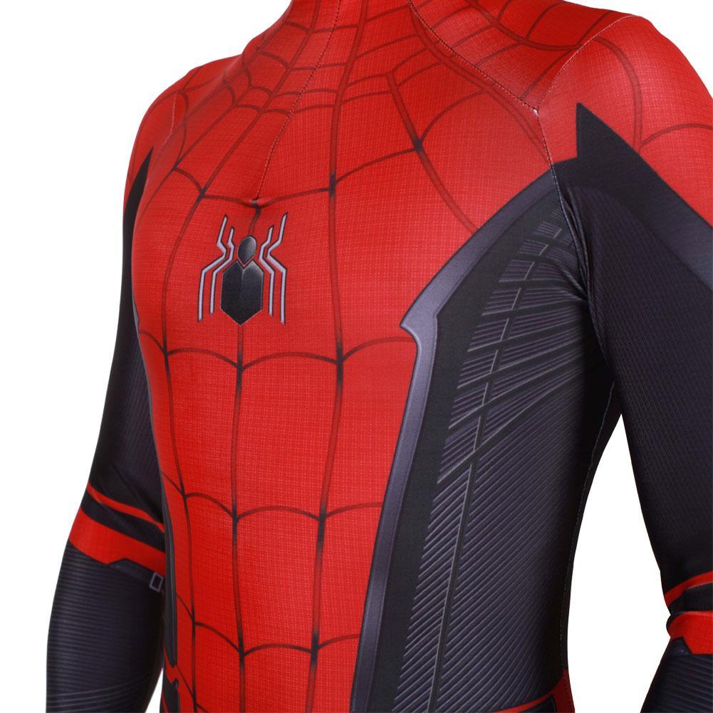 Adult Spiderman Far From Home Suit Tom Holland Cosplay Costume