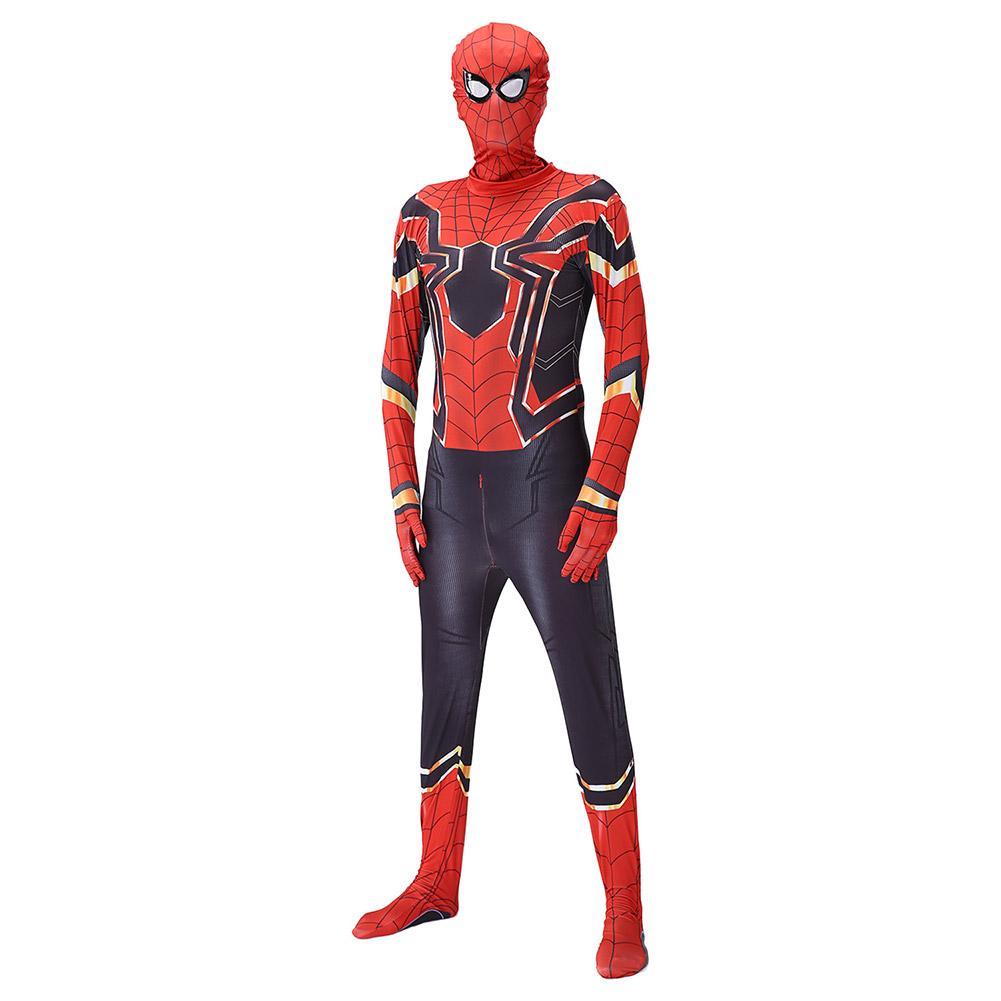 Spiderman Iron Spider Suit Comic Cosplay Costume with Legs