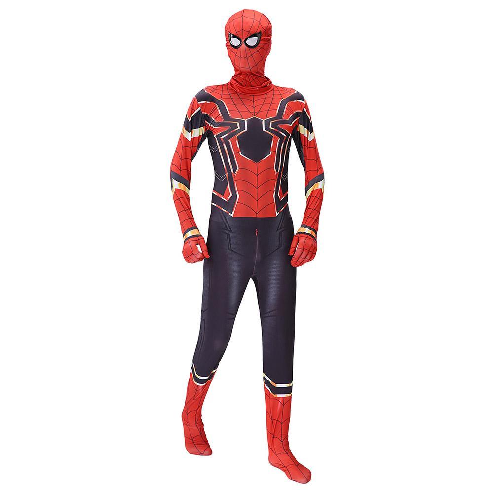 Spiderman Iron Spider Suit Comic Cosplay Costume with Legs