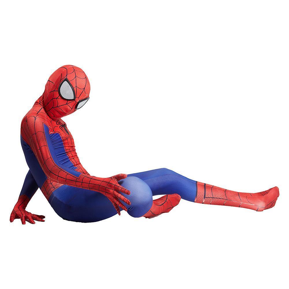 Kids Spider-Man Peter Parker Cosplay Costume Zentai Spiderman Superhero Bodysuit Halloween Jumpsuits