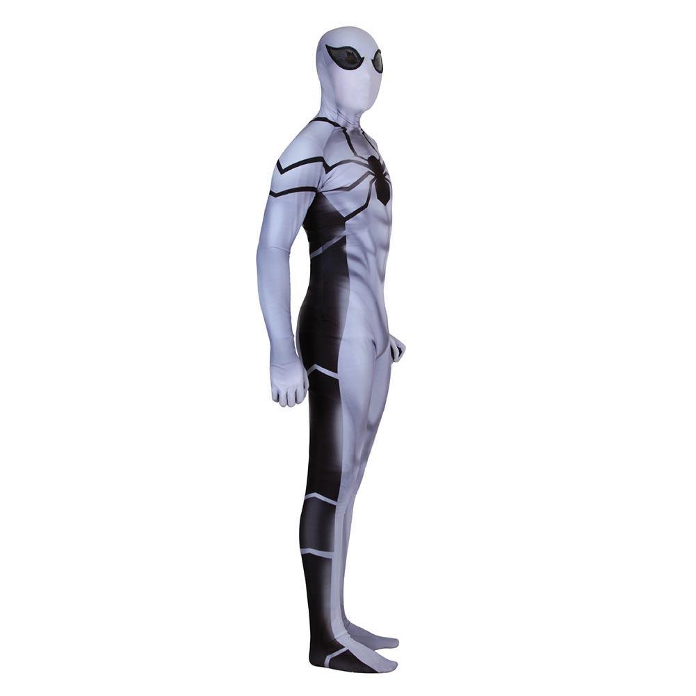 White Spiderman Future Foundation Suit Costume