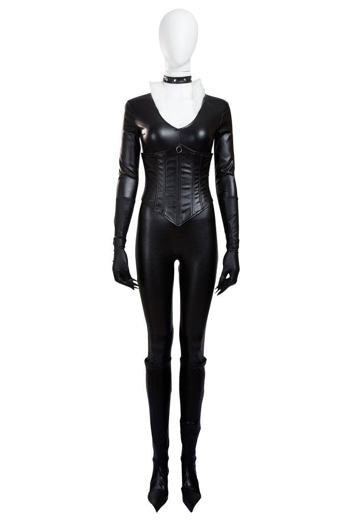 The Amazing Spiderman Black Cat Jumpsuits Cosplay Costume