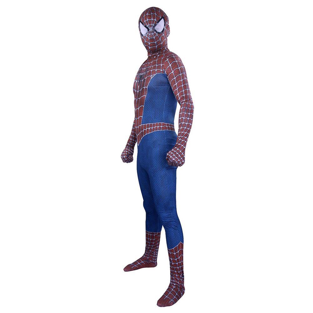 SpiderMan Sam Raimi Suit Red and Blue Spiderman zentai Costume