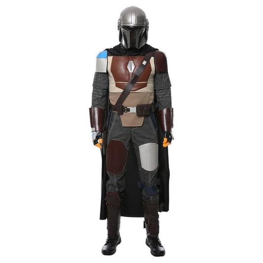 SW Mandalorian Uniform Halloween Carnival Suit Cosplay Costume