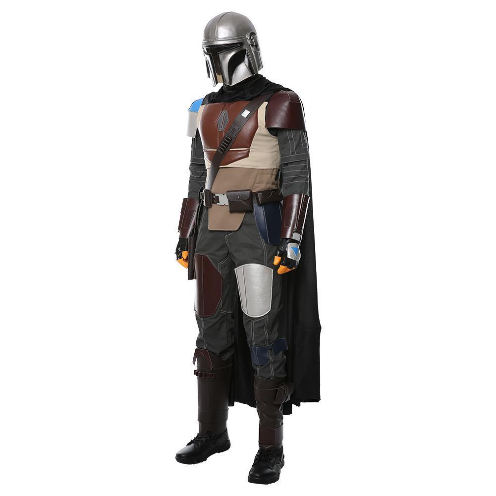 SW Mandalorian Uniform Halloween Carnival Suit Cosplay Costume