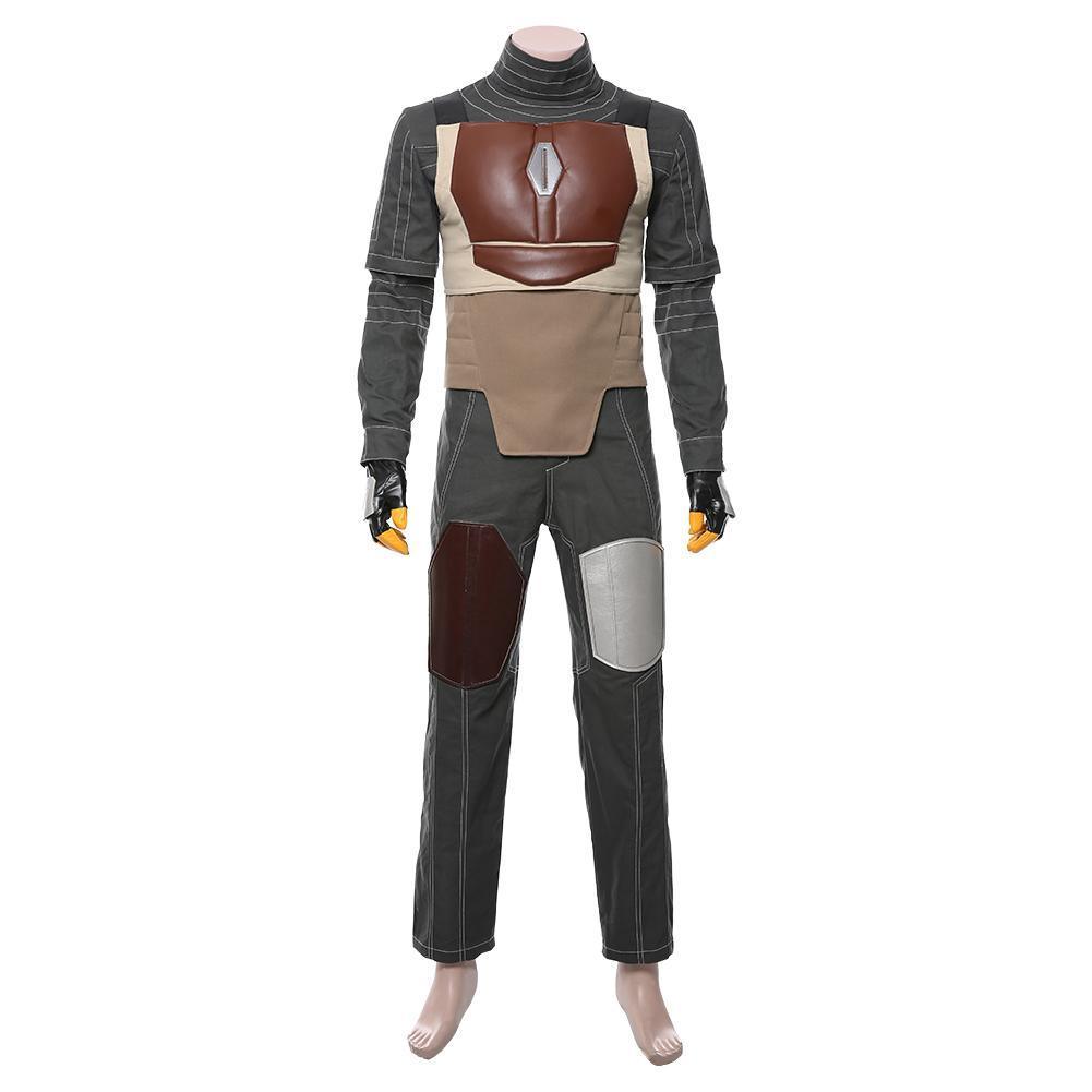 SW Mandalorian Uniform Halloween Carnival Suit Cosplay Costume