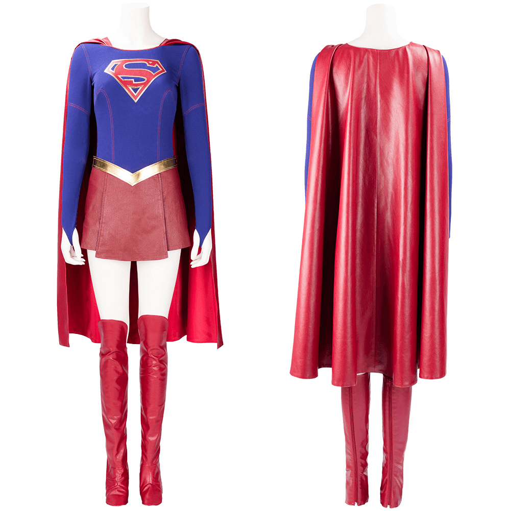 Kara Zor El Superwoman Kara Danvers Outfit Cosplay Costume Adult