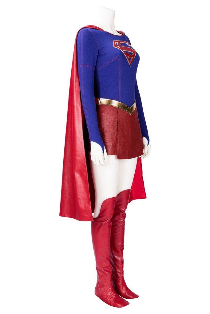 Kara Zor El Superwoman Kara Danvers Outfit Cosplay Costume Adult