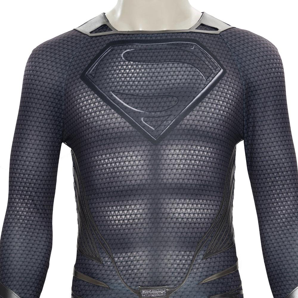 man of steel Superhero Clark halloween costume outfit - CrazeCosplay