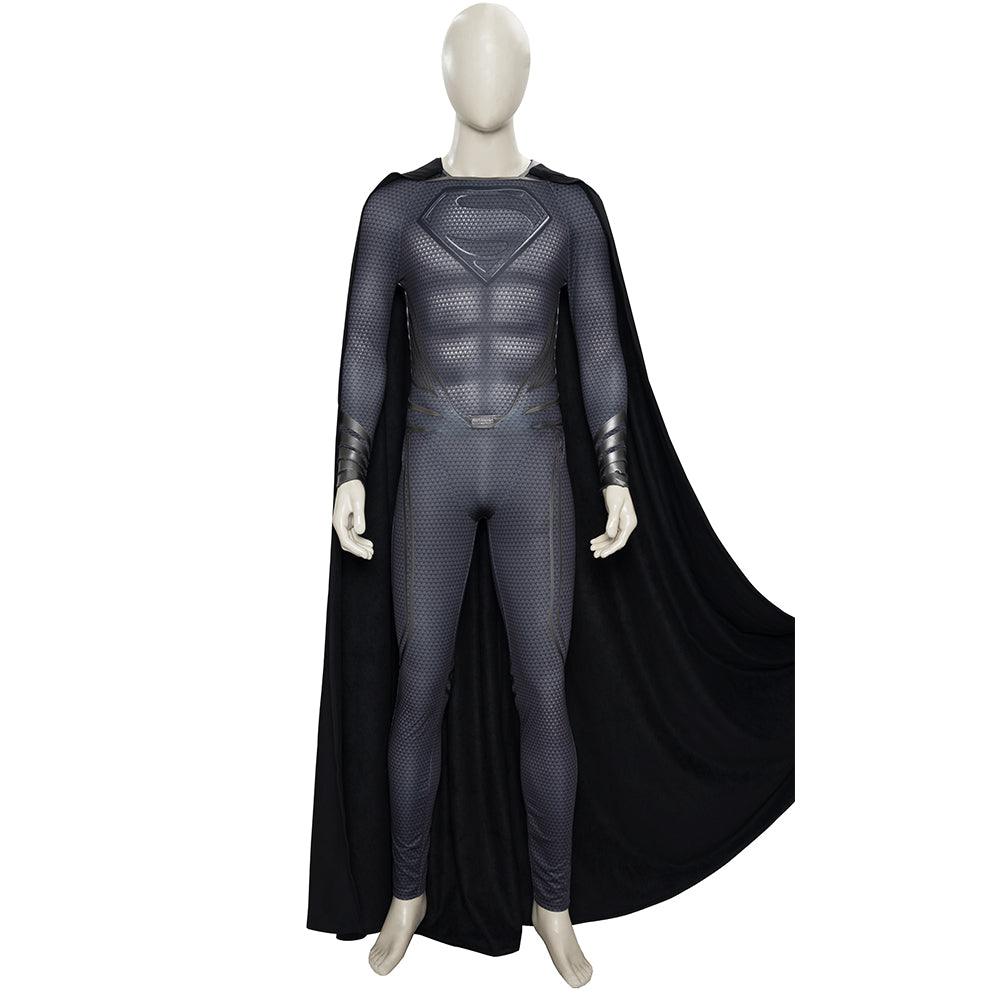 man of steel Superhero Clark halloween costume outfit - CrazeCosplay