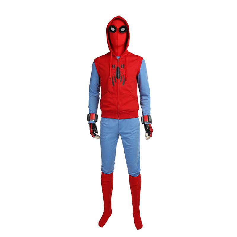 Spiderman Homecoming Hoodie Costume Cosplay Suit Peter Parker