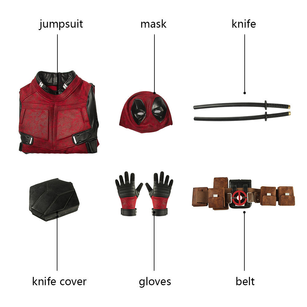 Deadpool 2 Wade Wilson Cosplay Costume