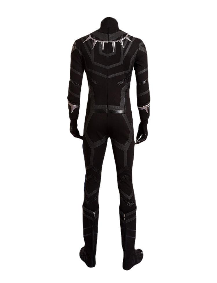 Black Panther Complete Cosplay Costume Halloween Superhero Jumpsuit Adult Suit