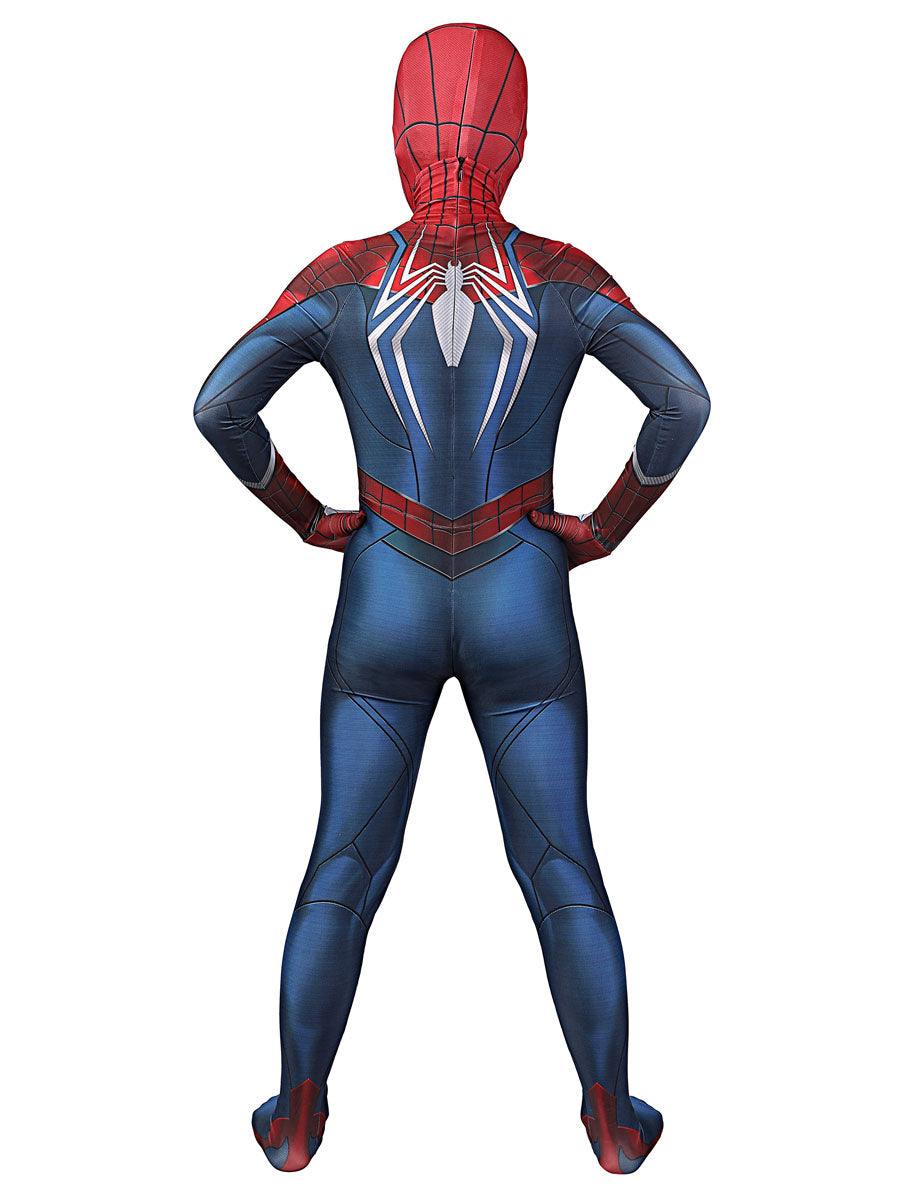 Red PS5 Spiderman Lycra Spandex Zentai for Kids