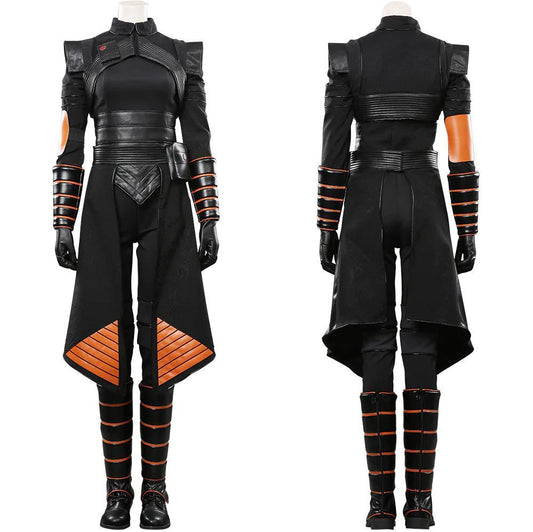 SW Mandalorian Fennec Shand Halloween Carnival Cosplay Costume