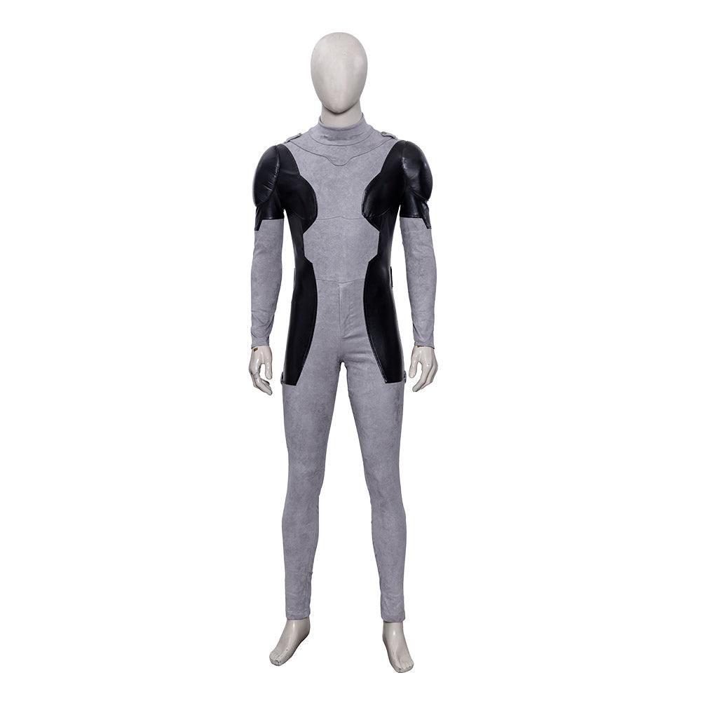 Movie White Deadpool Outfit Cosplay Costume