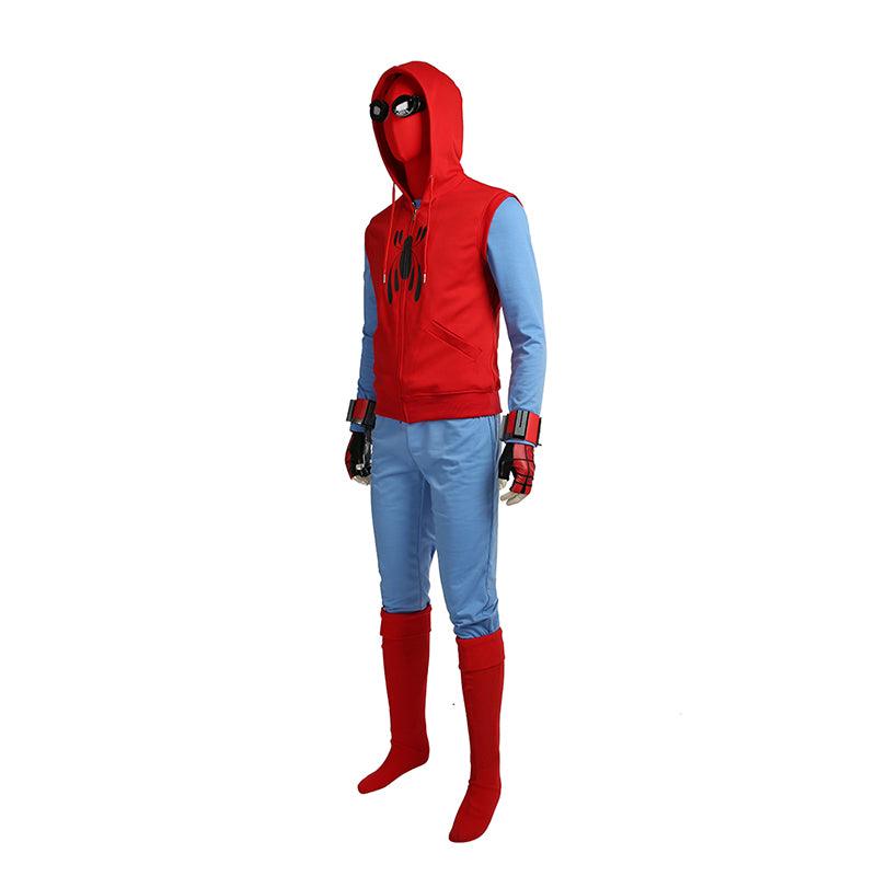 Spiderman Homecoming Hoodie Costume Cosplay Suit Peter Parker