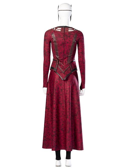 Scarlet Witch Costume Doctor Strange in the Multiverse of Madness Cosplay Outfit