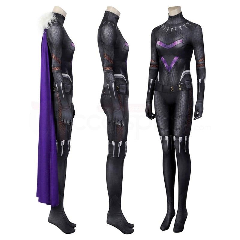 Black Panther Wakanda Forever Shuri Jumpsuit Cosplay Costume