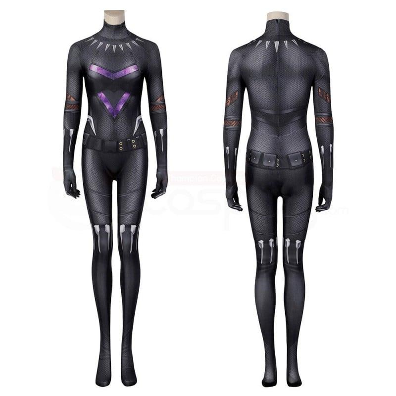 Black Panther Wakanda Forever Shuri Jumpsuit Cosplay Costume