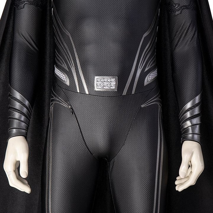 Black Clark Superhero Cosplay Suit Recovery Suit Cosplay Costume