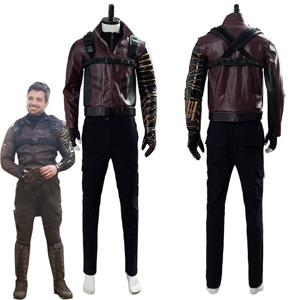 The Falcon And The Winter Bucky Barnes Soldier Cosplay Costume