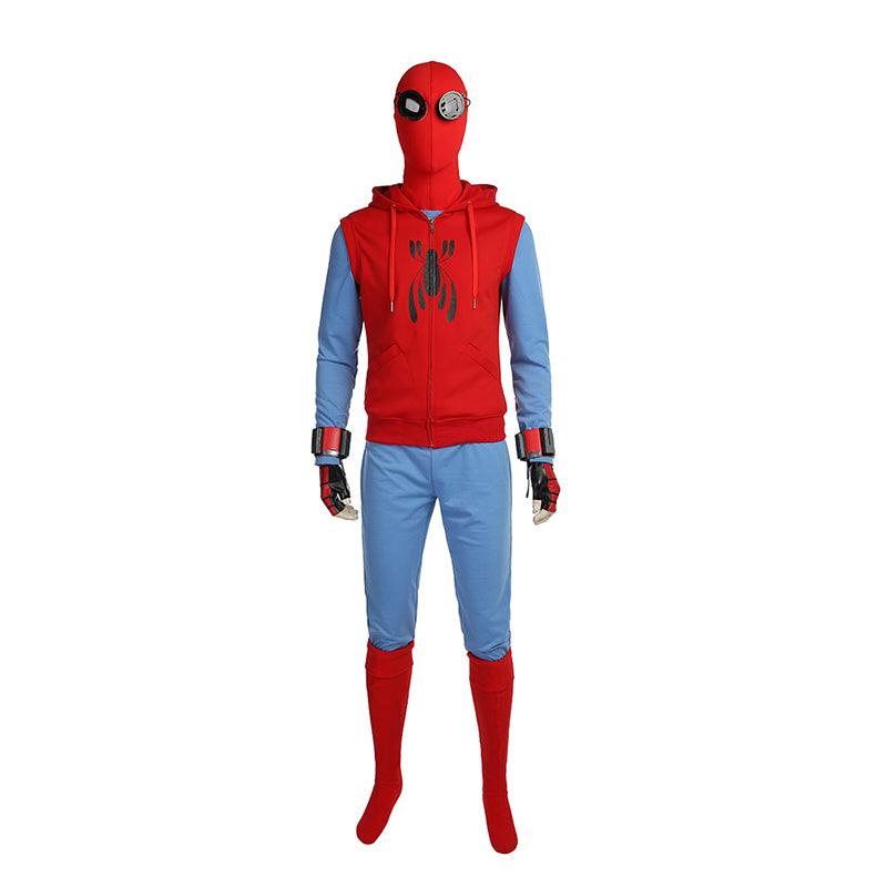 Spiderman Homecoming Hoodie Costume Cosplay Suit Peter Parker