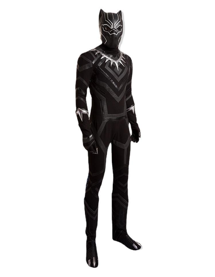 Black Panther Complete Cosplay Costume Halloween Superhero Jumpsuit Adult Suit