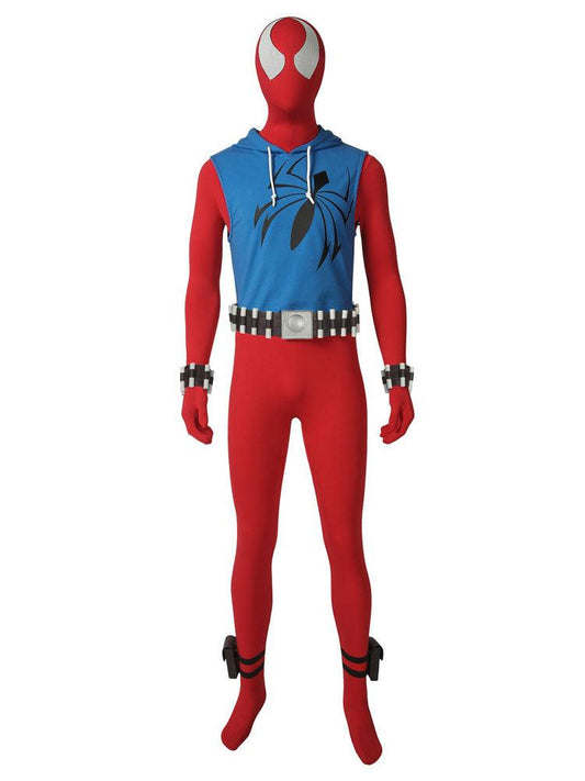 Scarlet Spiderman Ben Reilly Suit PS4 Costume for Cosplay