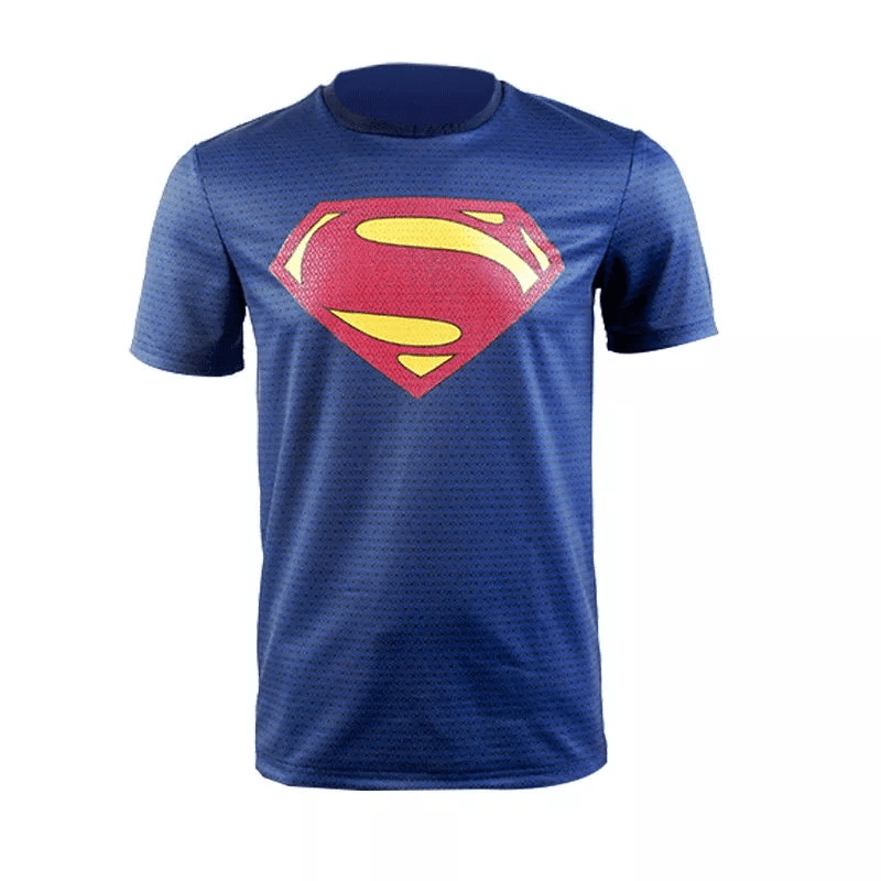 Superhero Clark Man Of Steel Superhero Clark Blue T Shirt New - CrazeCosplay