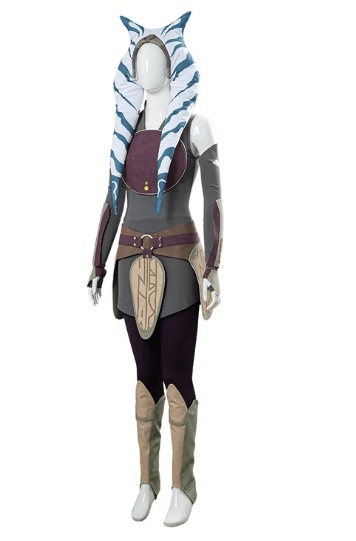 SW Rebels Ahsoka Tano Women Dress Outfit Halloween Carnival Costume Cosplay Costume