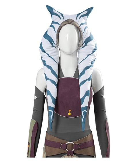 SW Rebels Ahsoka Tano Women Dress Outfit Halloween Carnival Costume Cosplay Costume