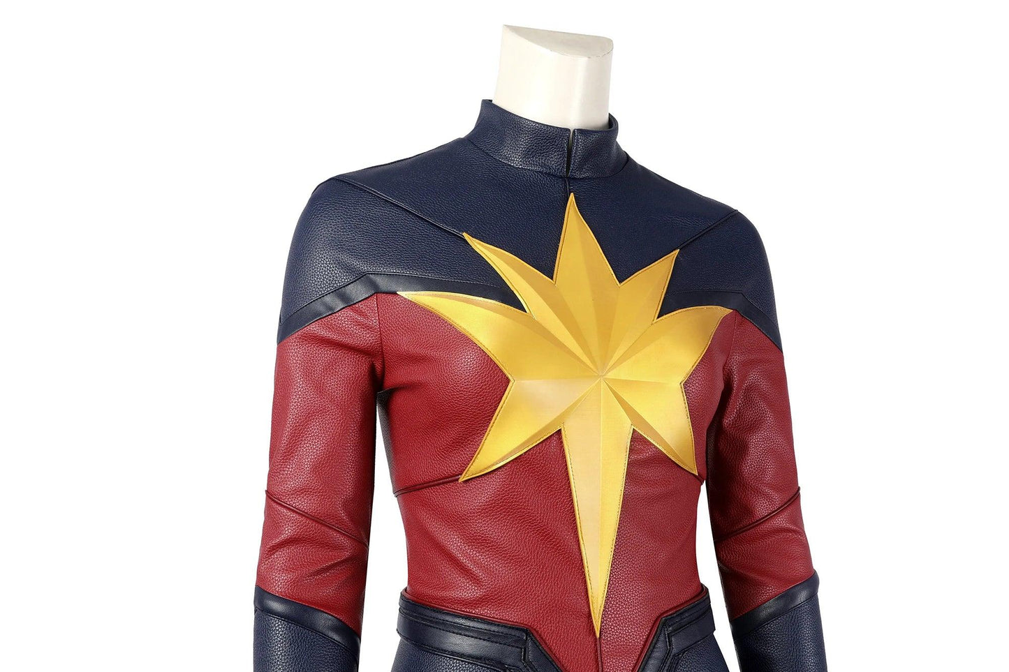 The Marvels Captain Marvel Carol Danvers Jumpsuit Outfit Cosplay Costume