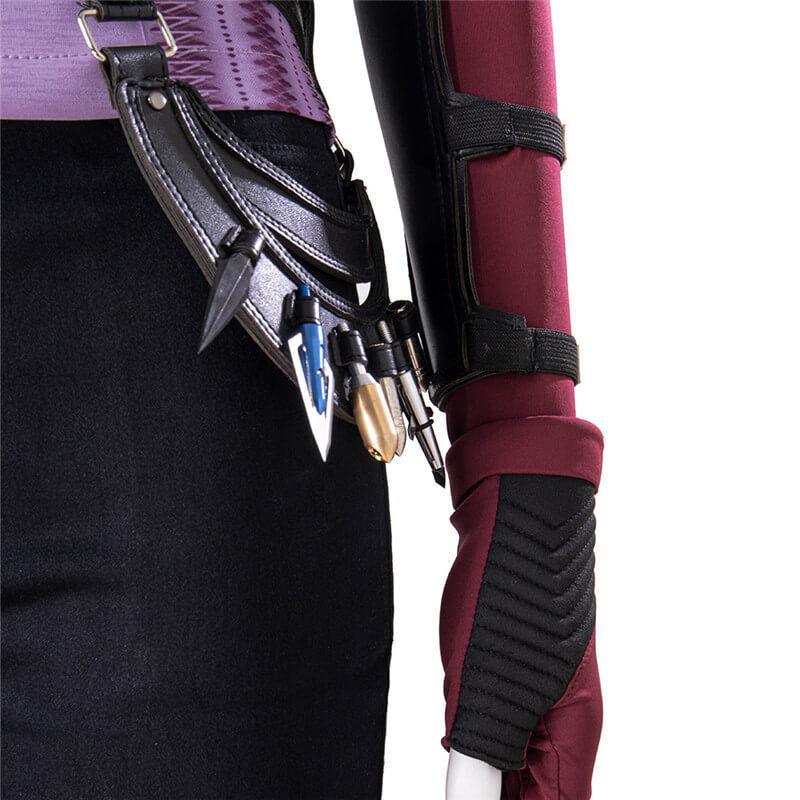 Hawkeye Kate Bishop Costumes 2021 Uniform Cosplay Suit Halloween Costumes