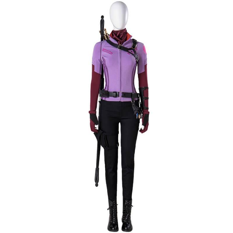 Hawkeye Kate Bishop Costumes 2021 Uniform Cosplay Suit Halloween Costumes