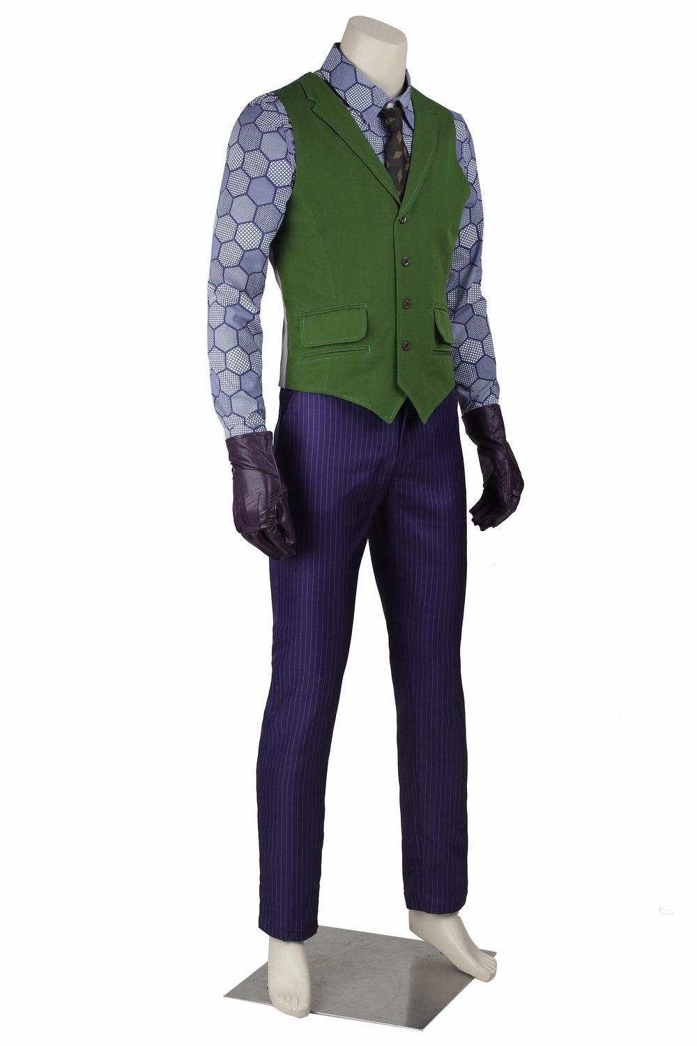 Joker Costume Batman Dark Knight Rise Cosplay Costume Suit