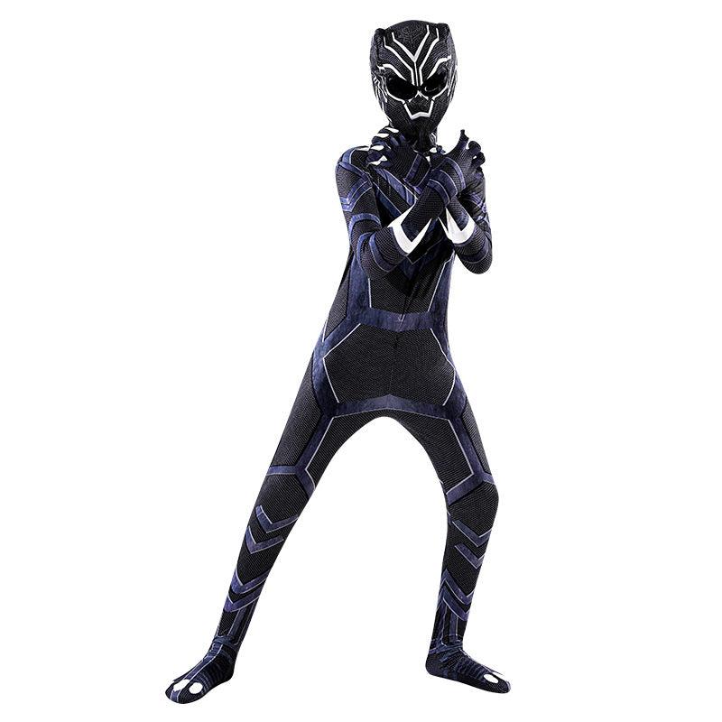 Black Panther Cosplay Costume Halloween Suit For Adults