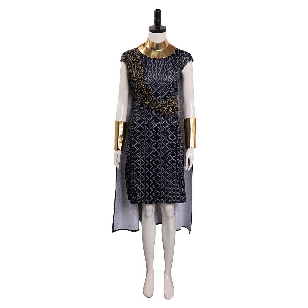 Okoye Black Panther Wakanda Forever Dress Black Panther 2 Cosplay Costume