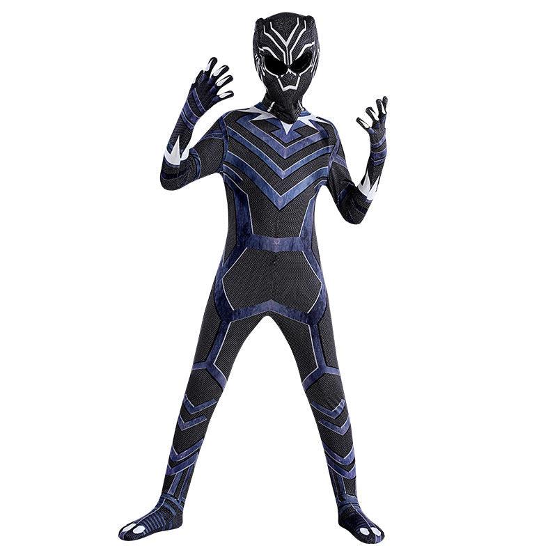 Black Panther Cosplay Costume Halloween Suit For Adults