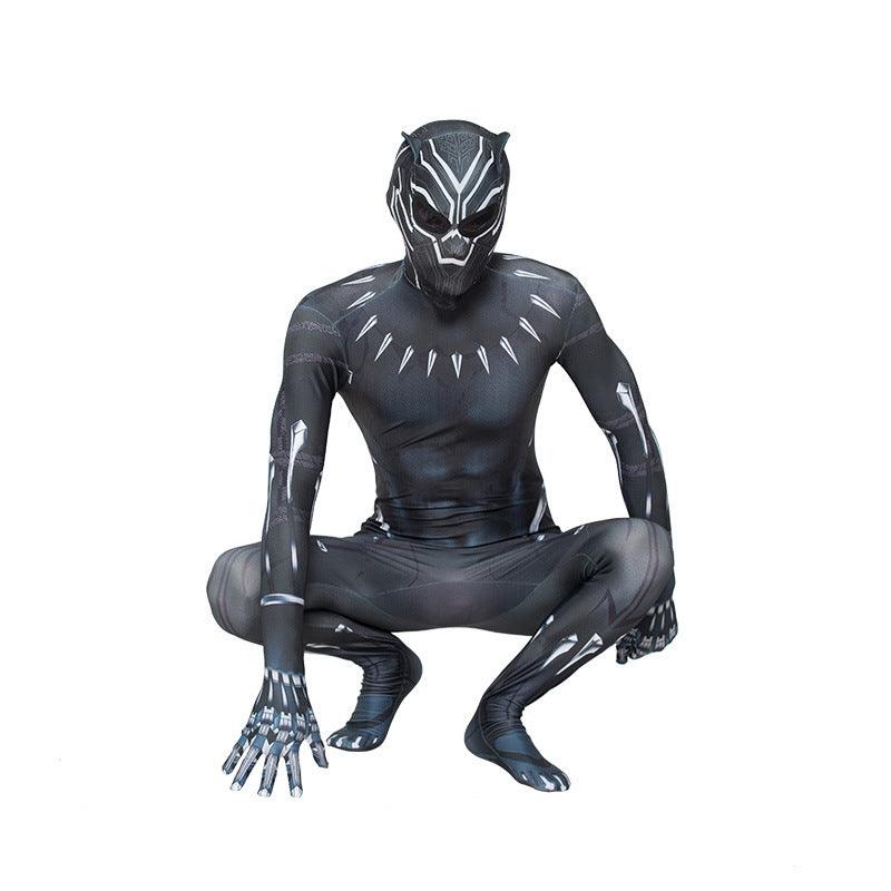 Black Panther Cosplay Costume Halloween Suit For Adults